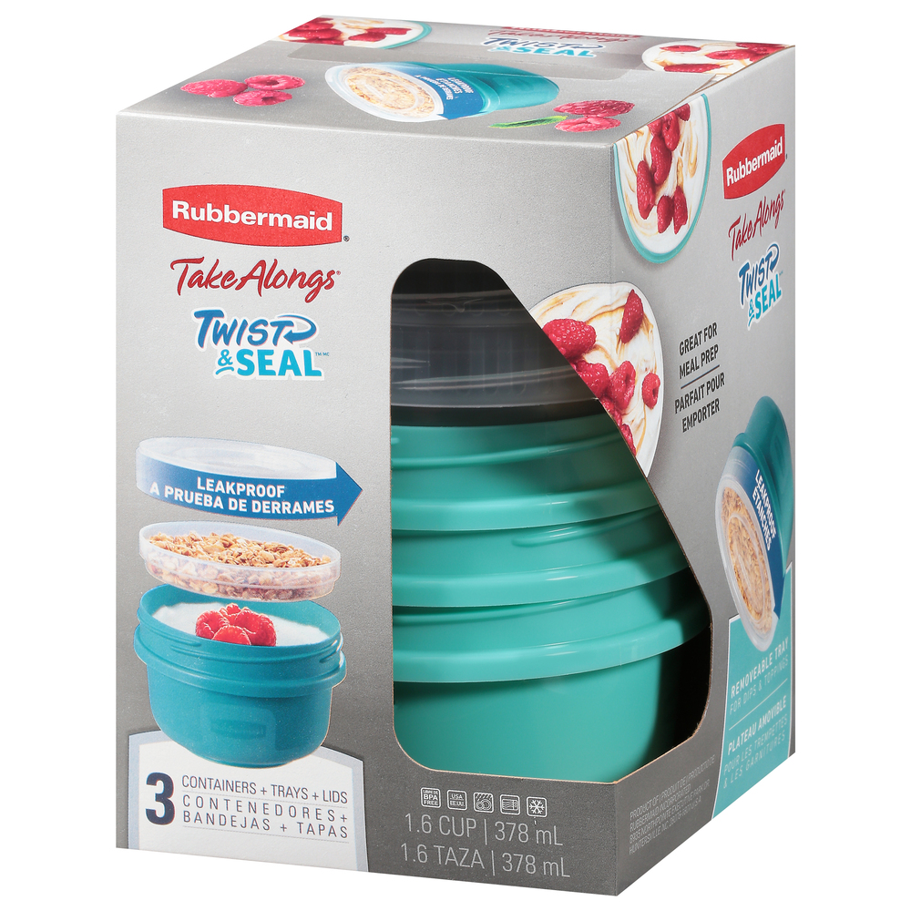 Rubbermaid Take Alongs Value Pack Containers & Lids 1 ea