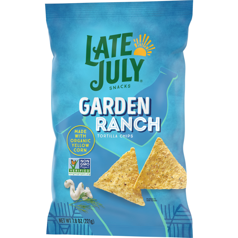 LATE JULY® Snacks Clásico Garden Ranch Tortilla Chips
