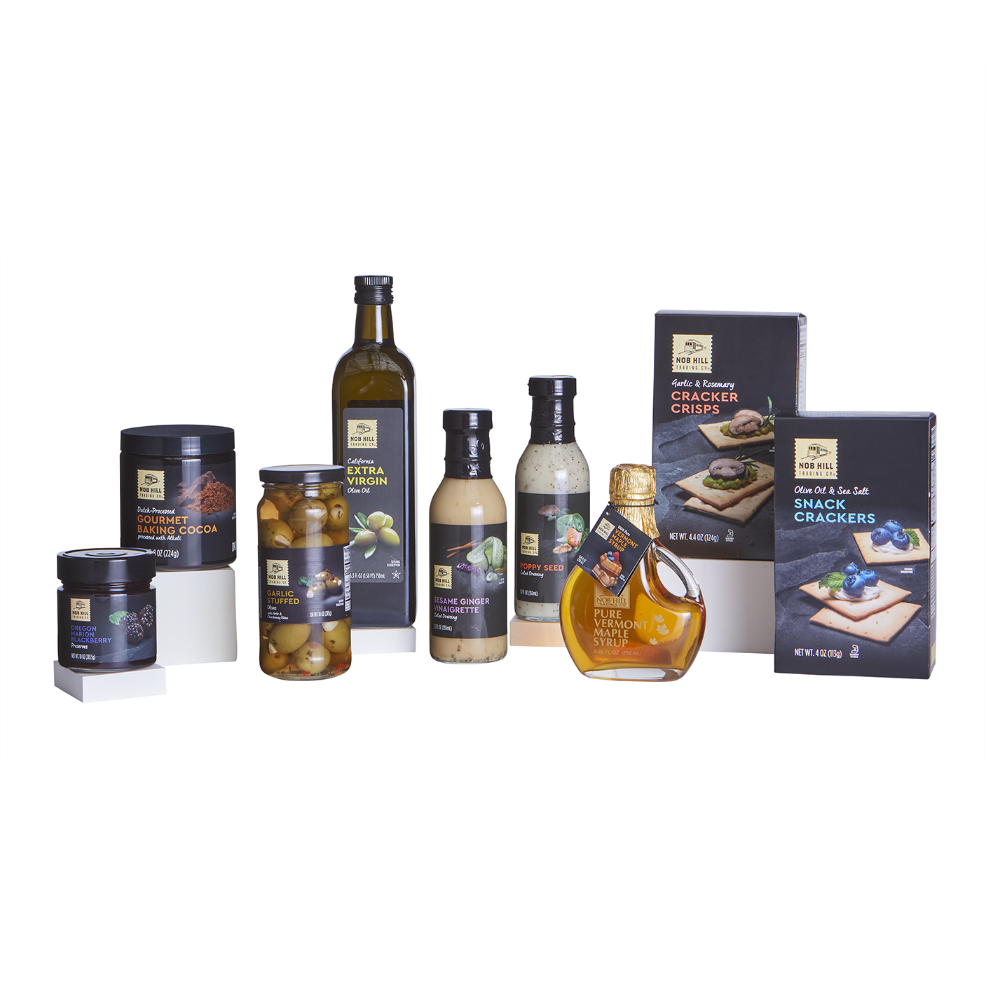 Nob Hill Trading Co. Gourmet Flavors Gift BasketInternal