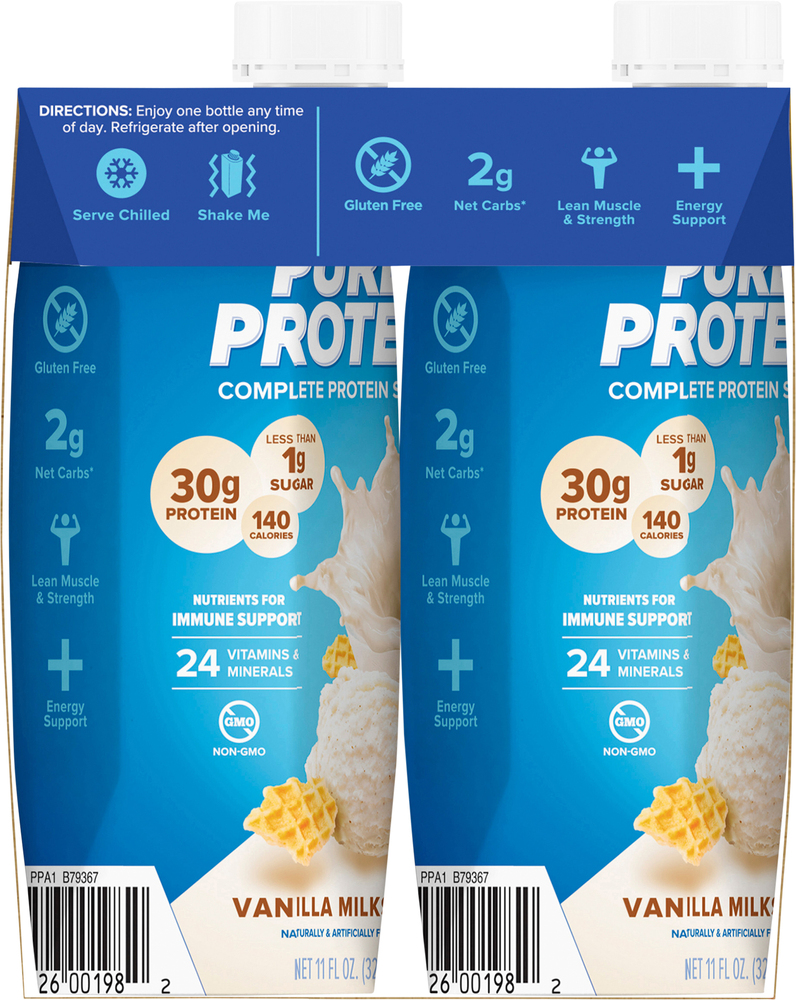 100% Whey Protein, Vanilla Milkshake, 1.75 Lb (793 G - View #8