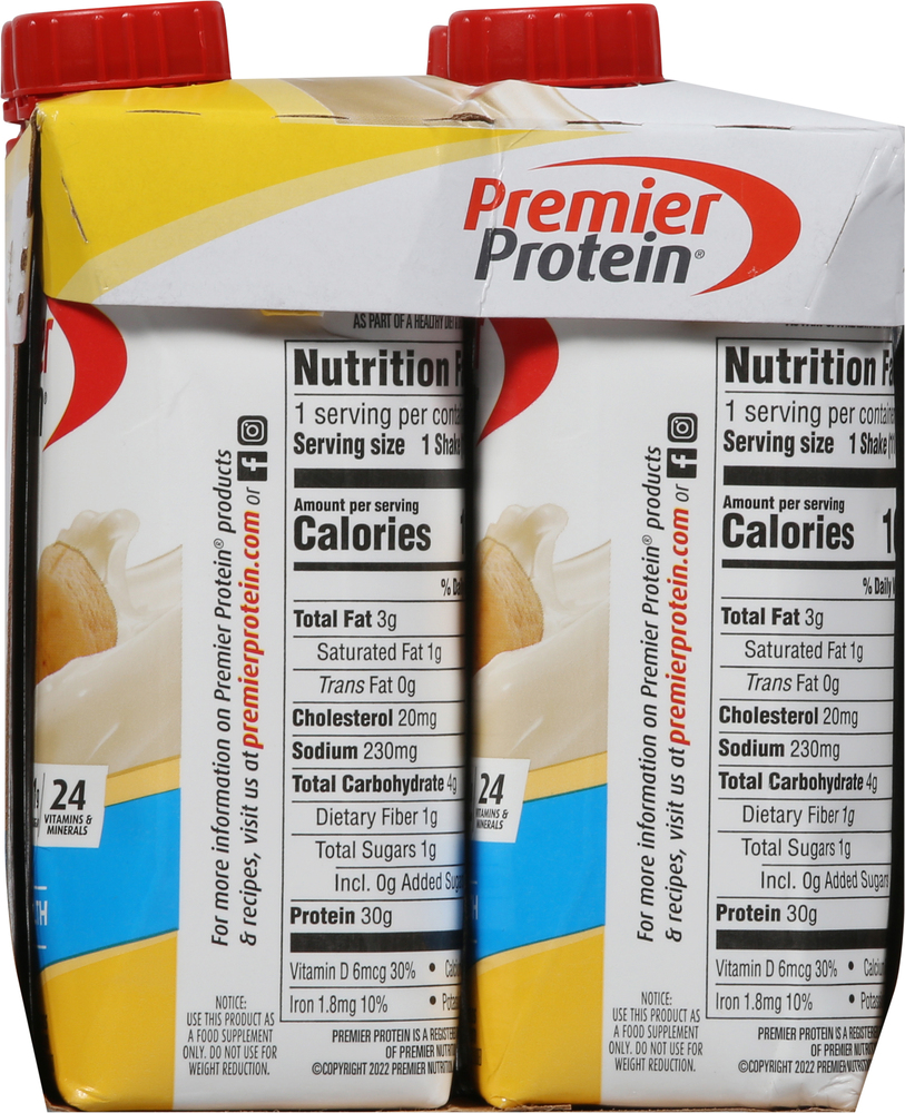 Premier Protein Bananas & Cream High Protein Shake-Planogram-Right