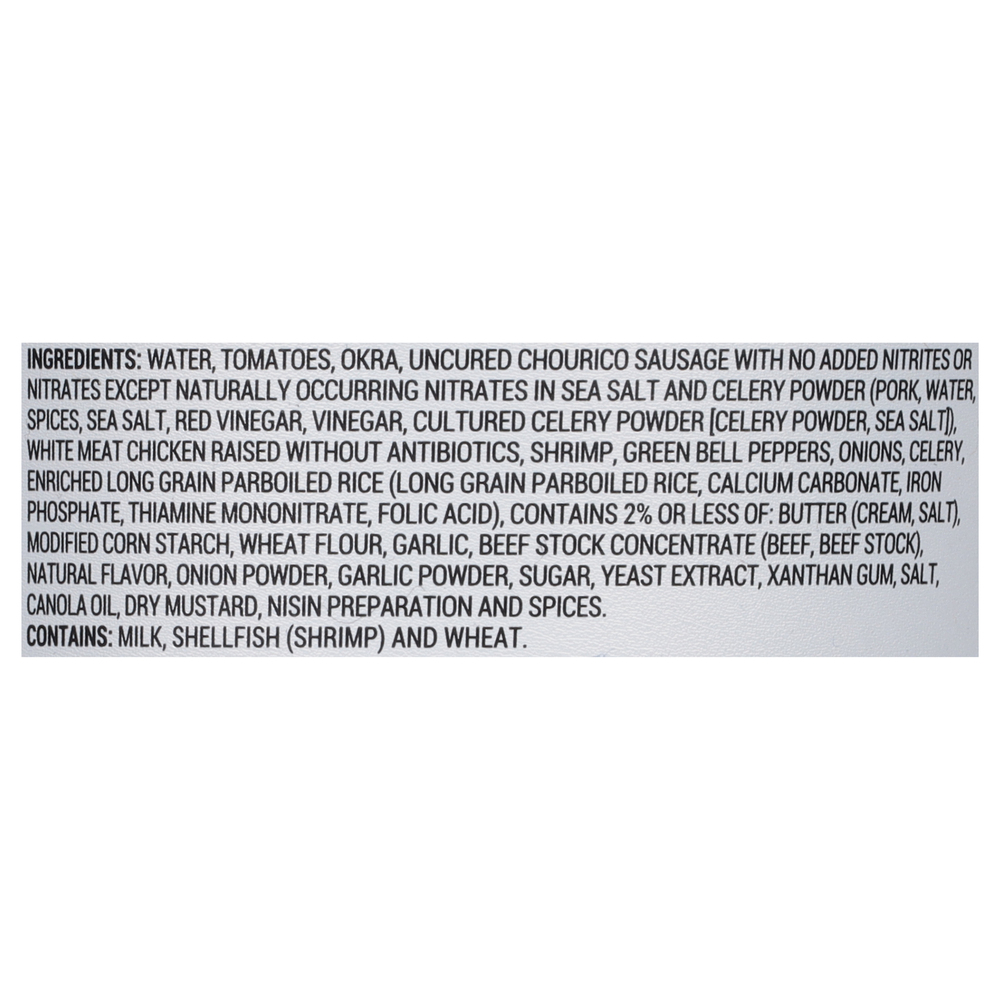 Blount Clam Shack Blount Clam Shack Gumbo With Uncured Sausage, White