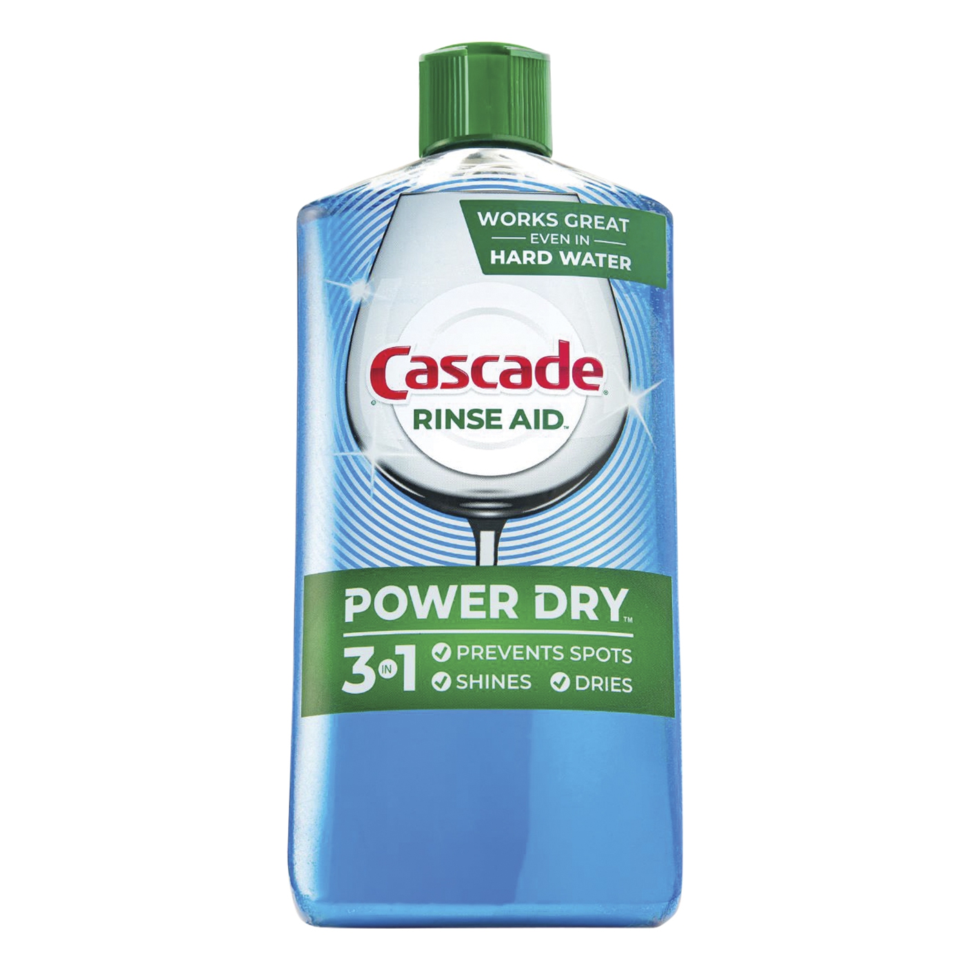 Cascade Cascade Power Dry Dishwasher Rinse Aid, 16 fl oz-Main