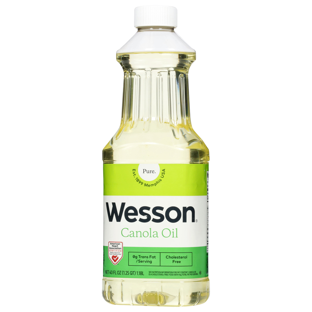 Wesson Canola OilFrontRightElevated