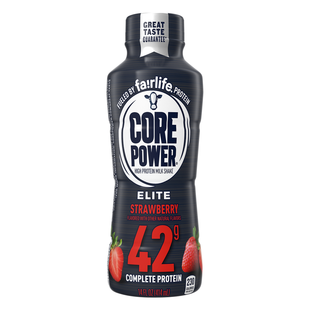 Fairlife Core Power Elite Milk Shake, Strawberry, High Protein-Main