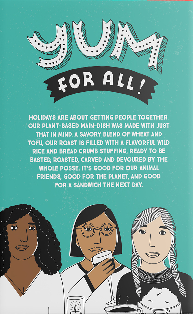 Tofurky Roast & Wild Rice Stuffing, PlantBasedPlanogramLeft