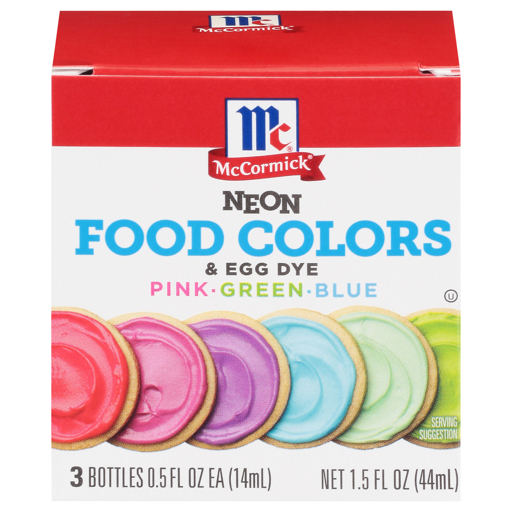 McCormick Neon Food Colors & Egg DyeMain