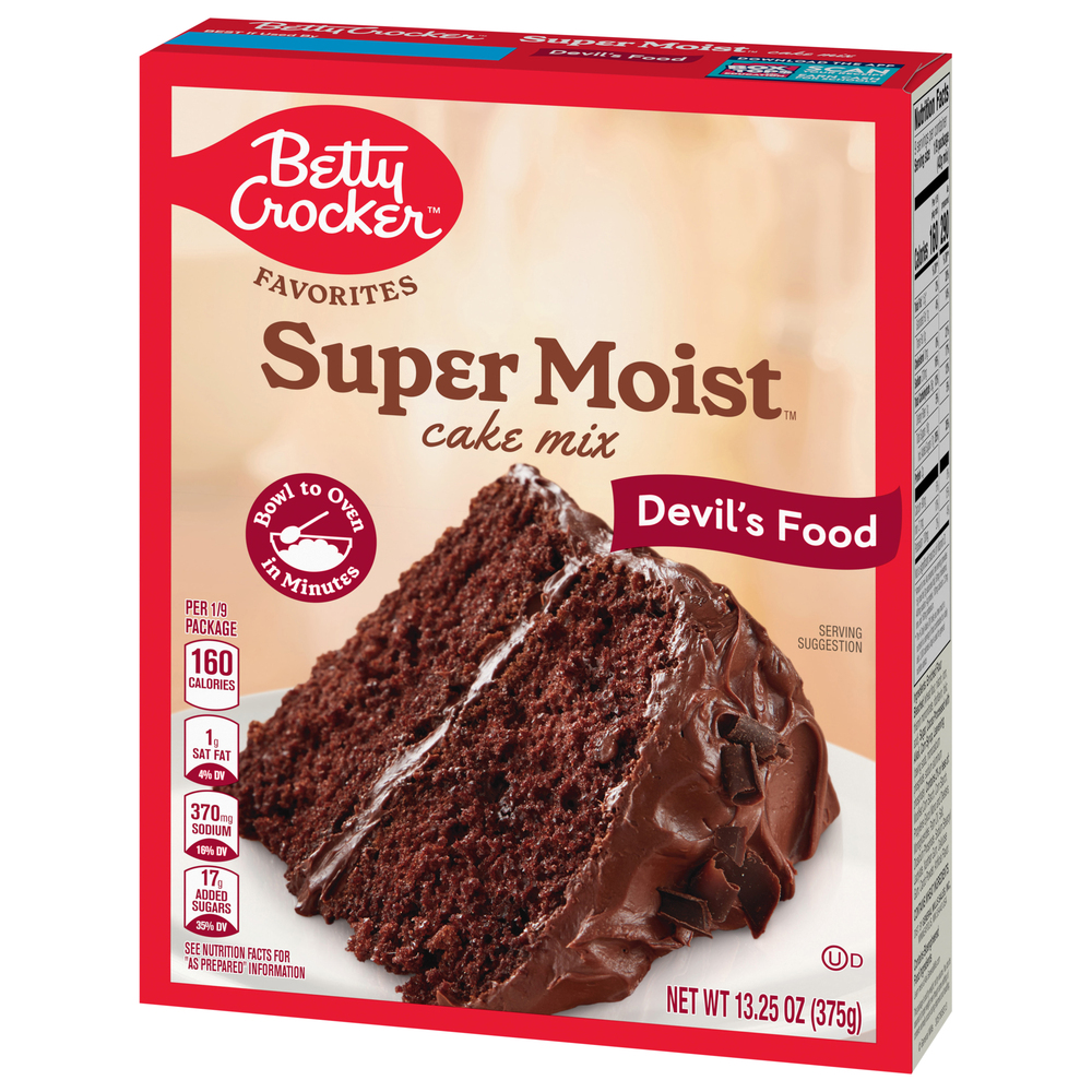 Betty Crocker Super Moist ケーキミックス Betty Crocker Super Moist Cake Mix, Devil's Food