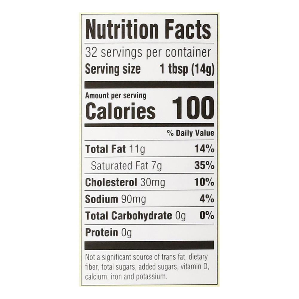 Challenge Butter, SaltedNutritionFacts