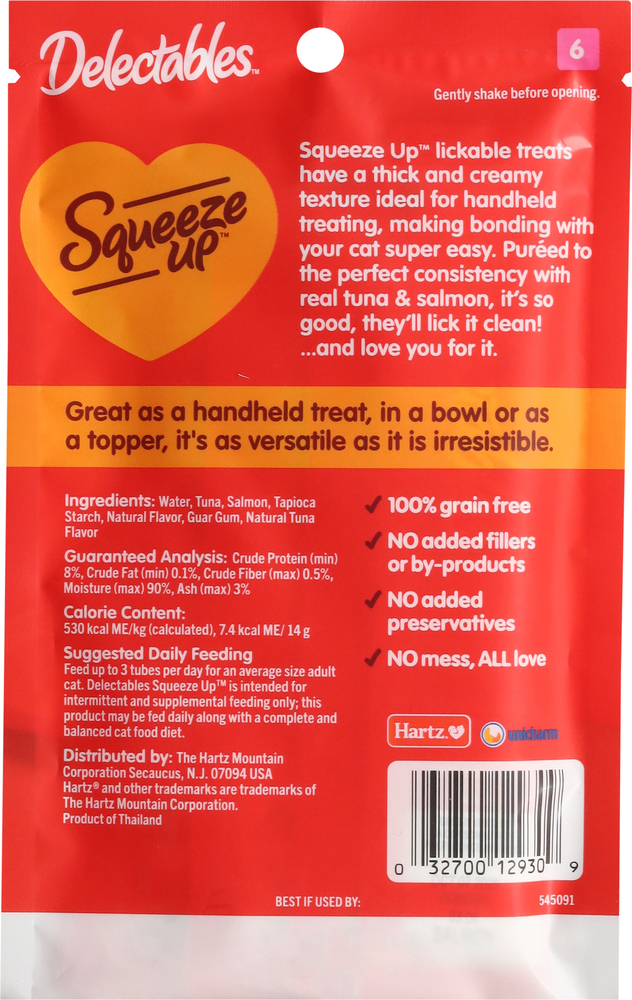Delectables squeeze 2025 up calories