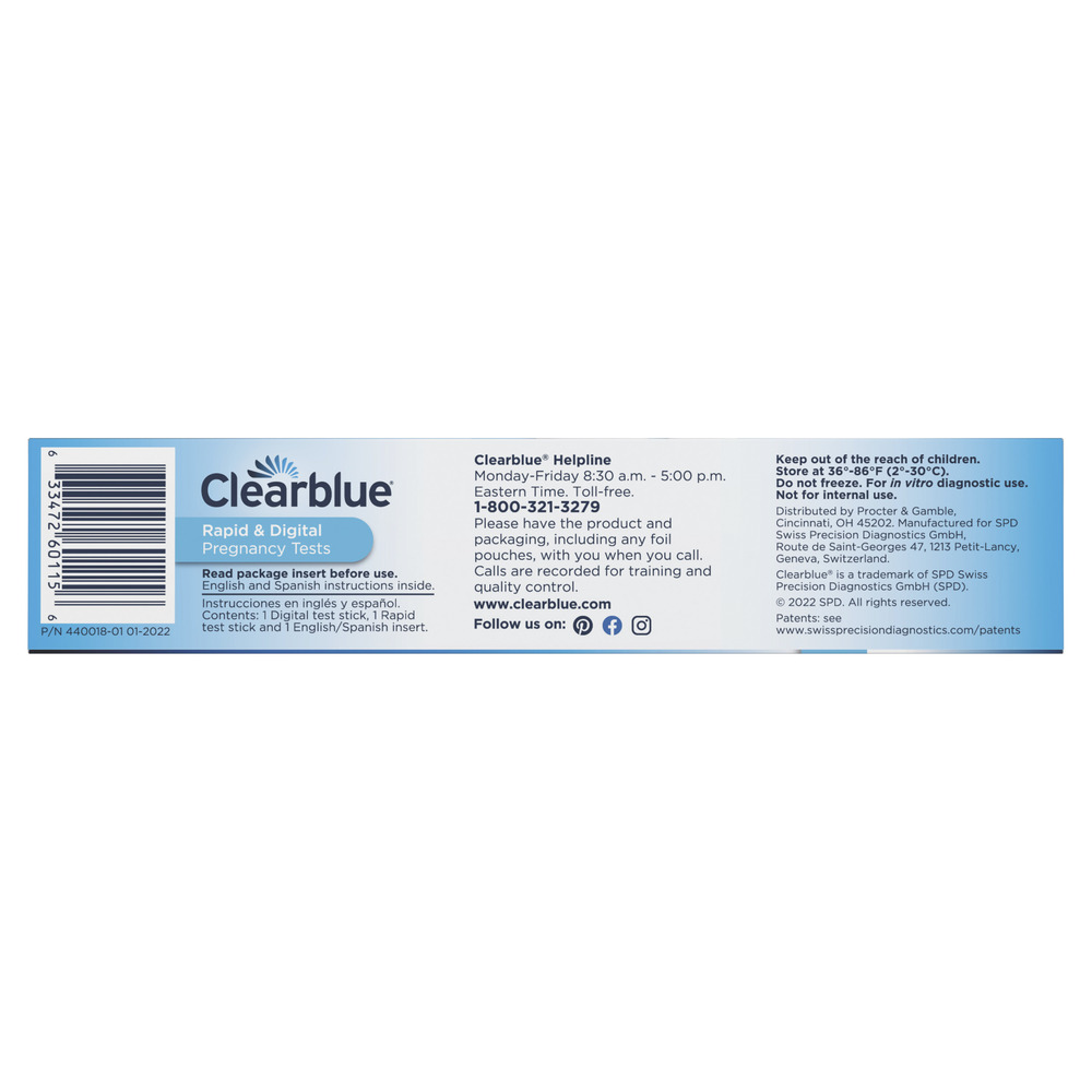 Clearblue Pregnancy Test Combo Pack 2ct