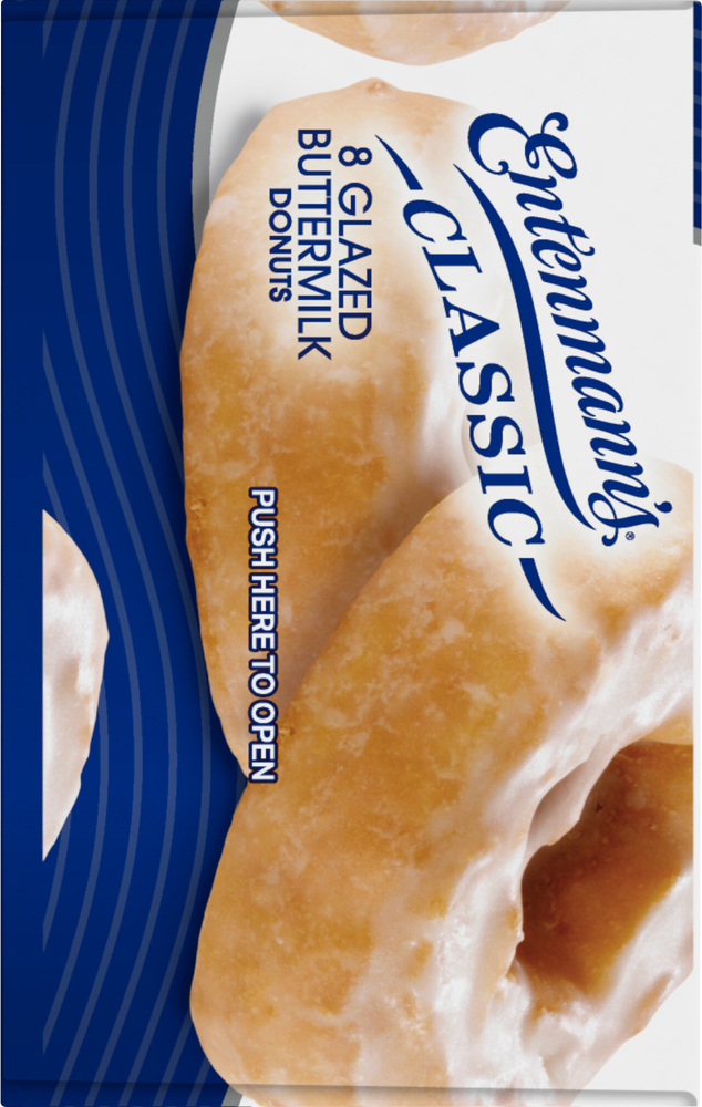 Entenmann's Donuts, Glazed Buttermilk, ClassicPlanogramRight