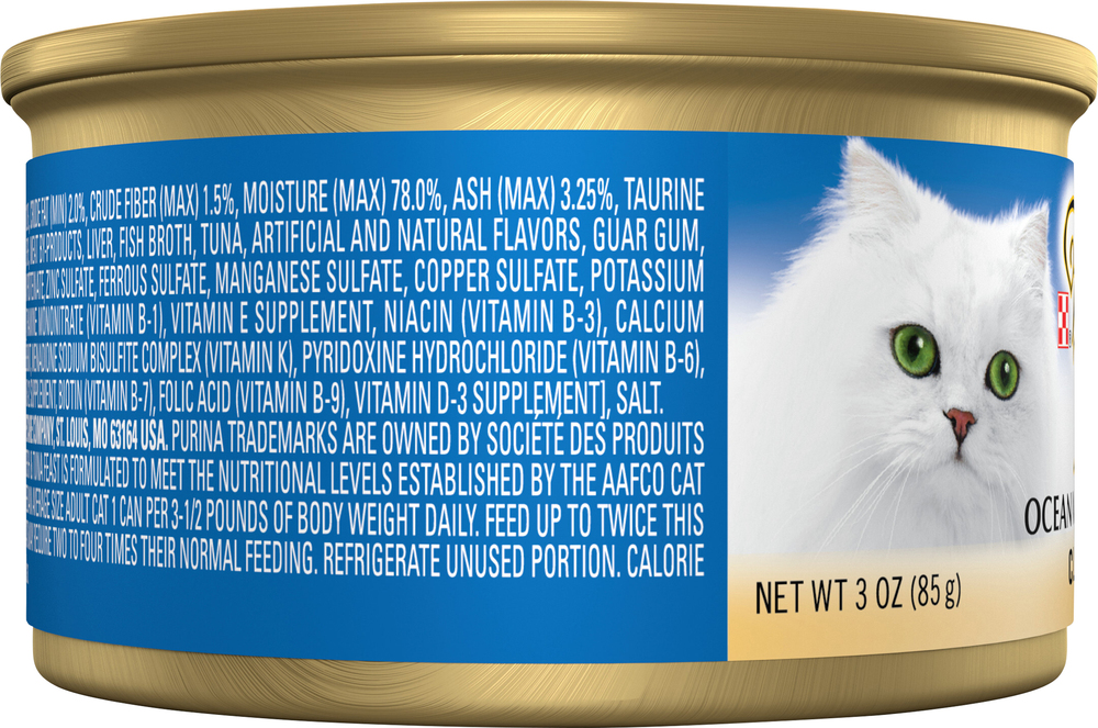 Fancy Feast Cat Food Gourmet Ocean Whitefish Tuna Feast Classic Pate