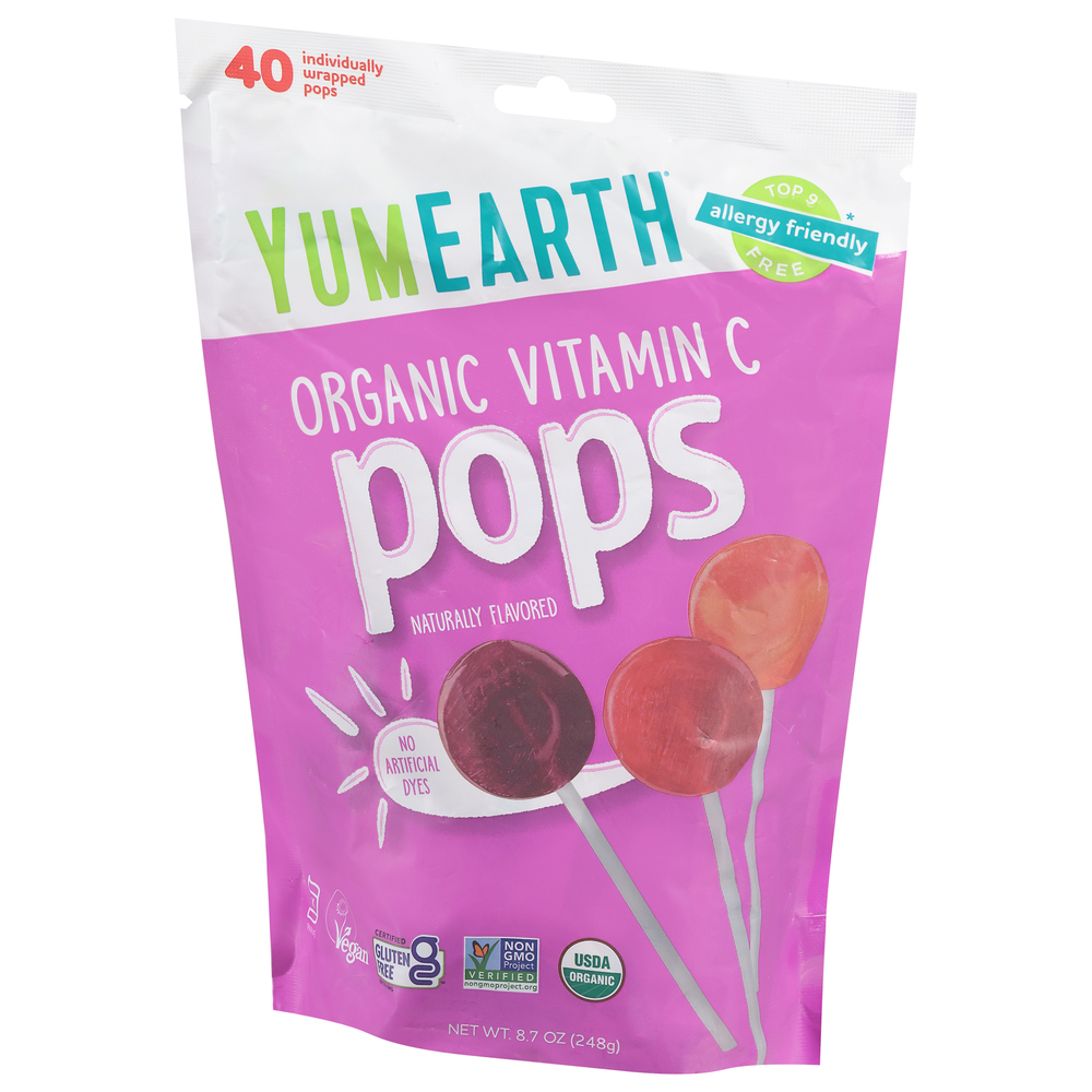YumEarth Organic Vitamin C Pops
