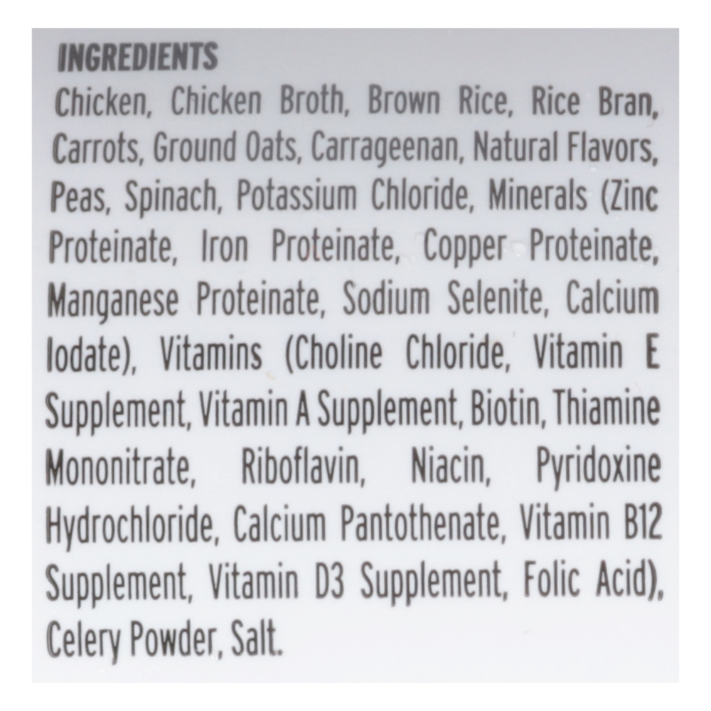 Freshpet ingredients list store