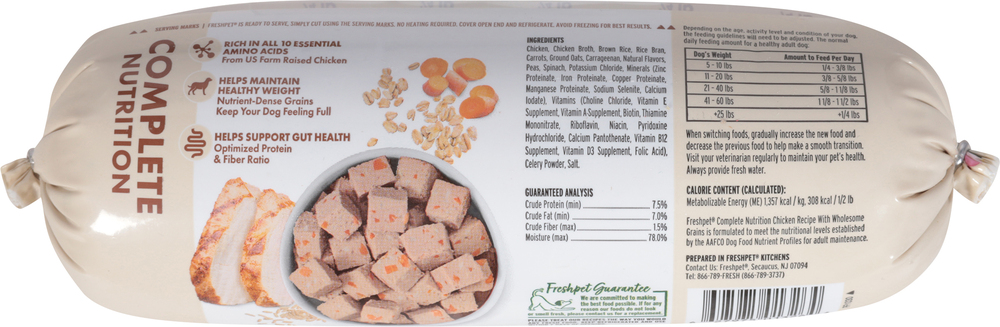 Freshpet nutrition discount