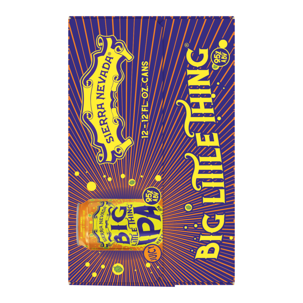 Sierra Nevada Big Little Thing Hazy Imperial IPA Craft Beer 12