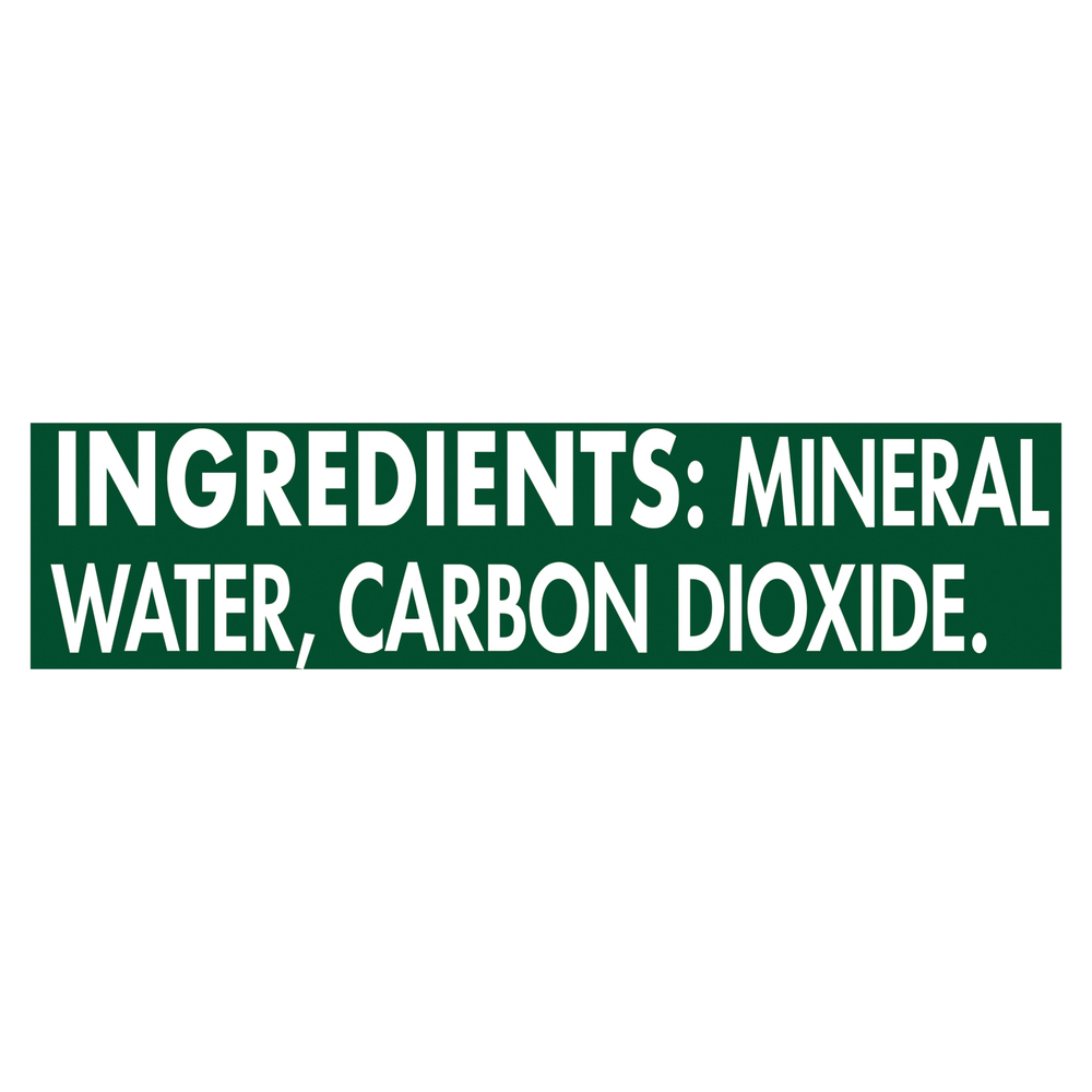 Perrier Mineral Water, CarbonatedIngredients