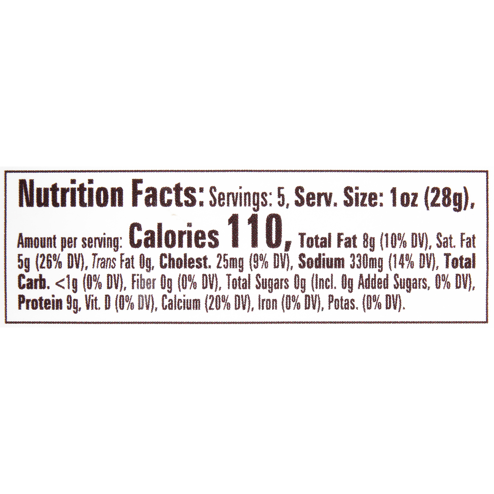 Stella Parmesan Cheese WedgeNutritionFacts