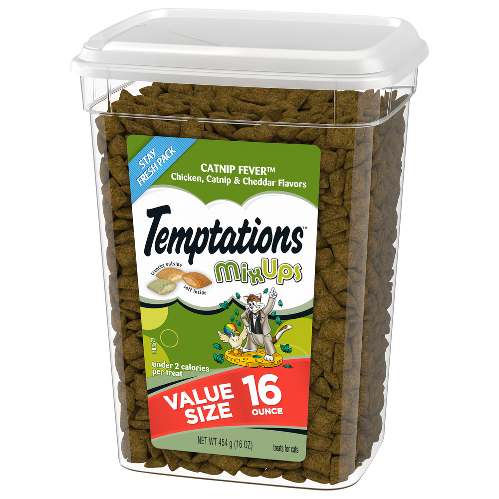 Temptations Treats for Cats Catnip Flavor Mix Ups Value Size