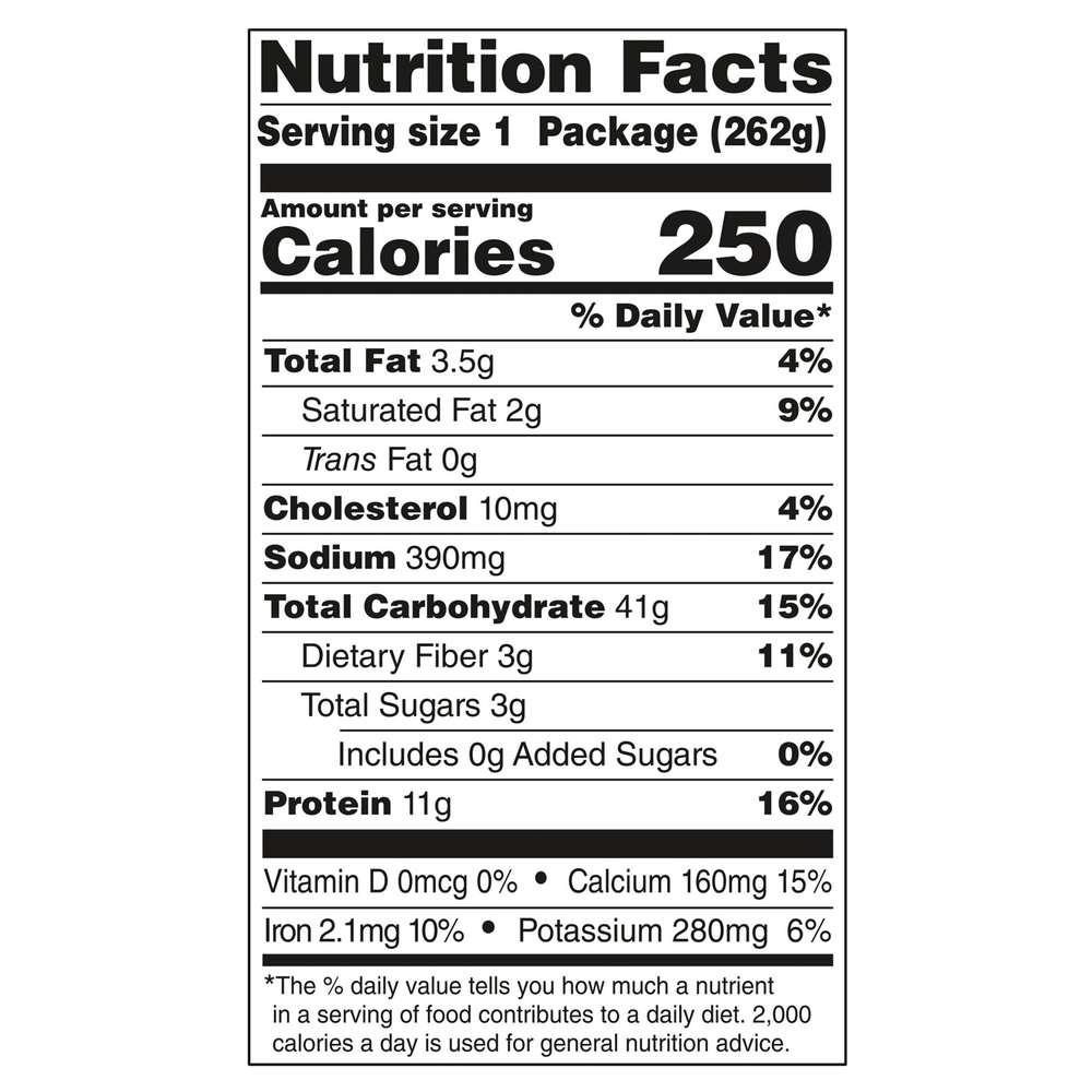 Smart Ones Fettuccine AlfredoNutritionFacts