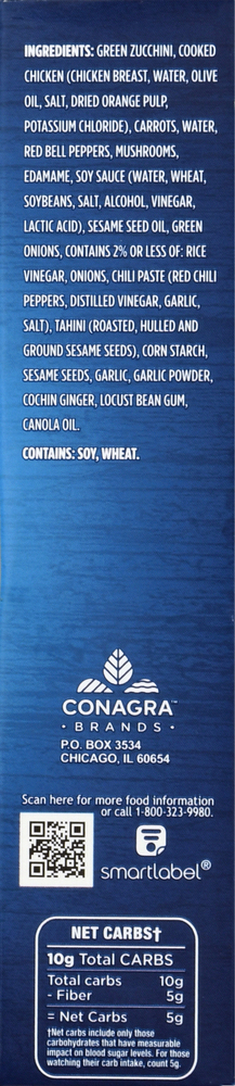 Healthy Choice Zero Sesame Chicken with Zoodles