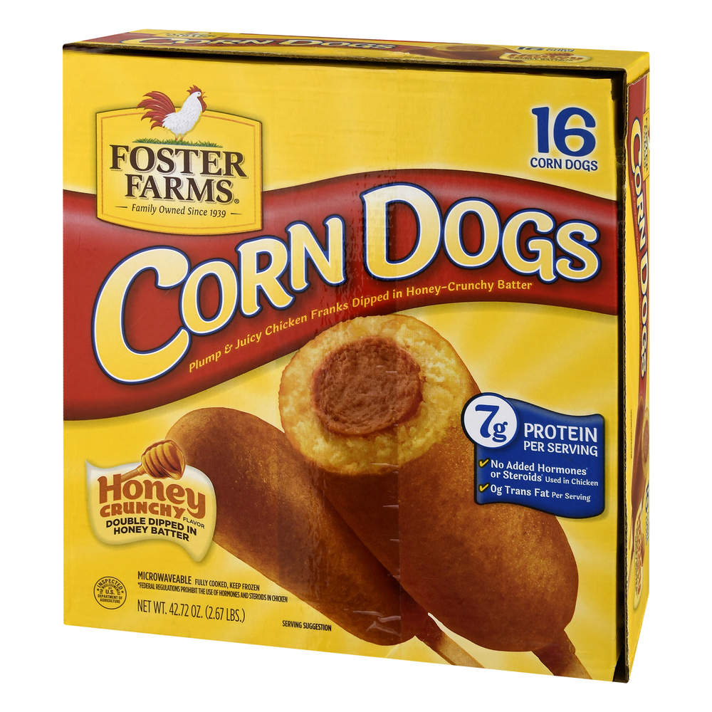 Foster Farms Corn Dogs, Honey Crunchy