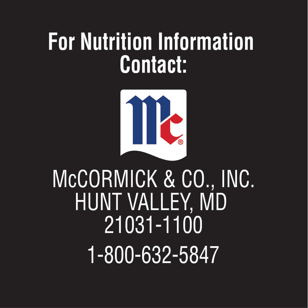 McCormick Peppercorn Medley GrinderNutritionFacts