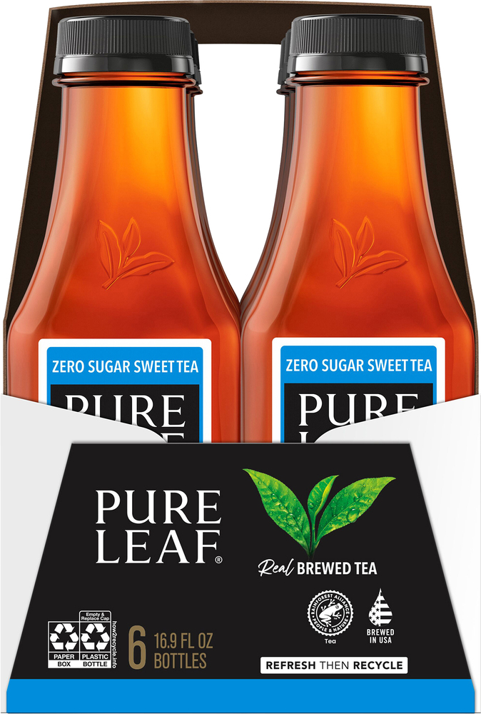 Pure Leaf Brewed Tea, Zero Sugar, Sweet Tea