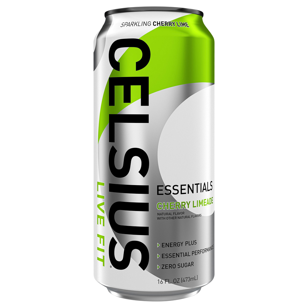Celsius Live Fit Essentials Zero Sugar Cherry Limeade Energy Drink