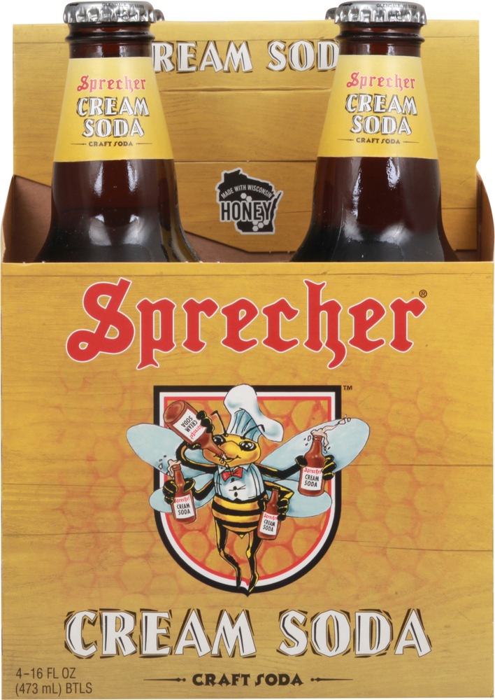 Sprecher Craft Soda, Cream Soda