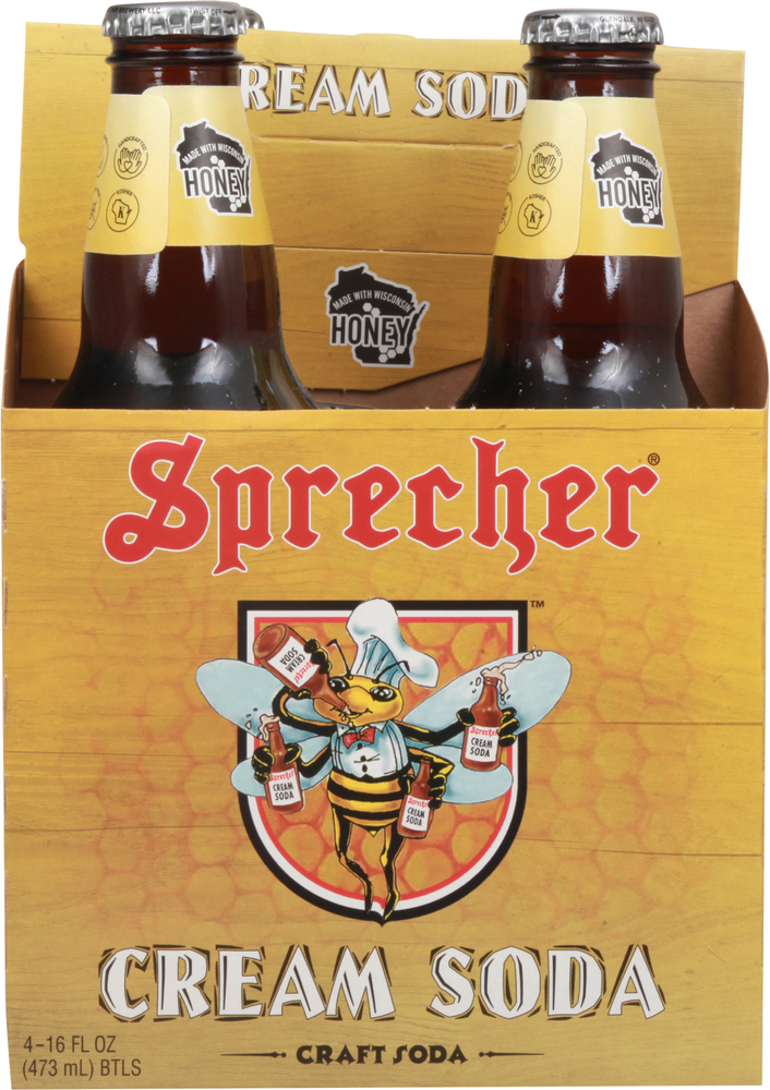 Sprecher Craft Soda, Cream Soda