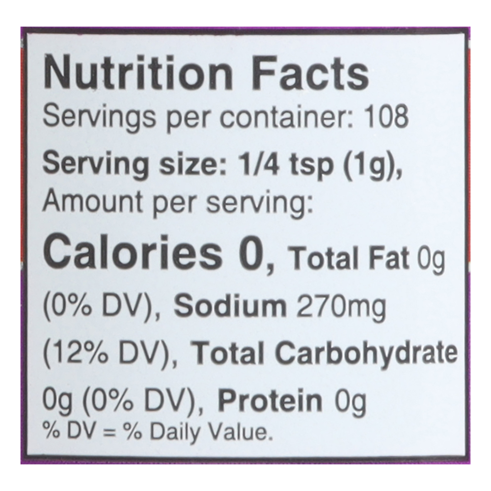 Cajun's Choice Seasoning & Rub, CreoleNutritionFacts