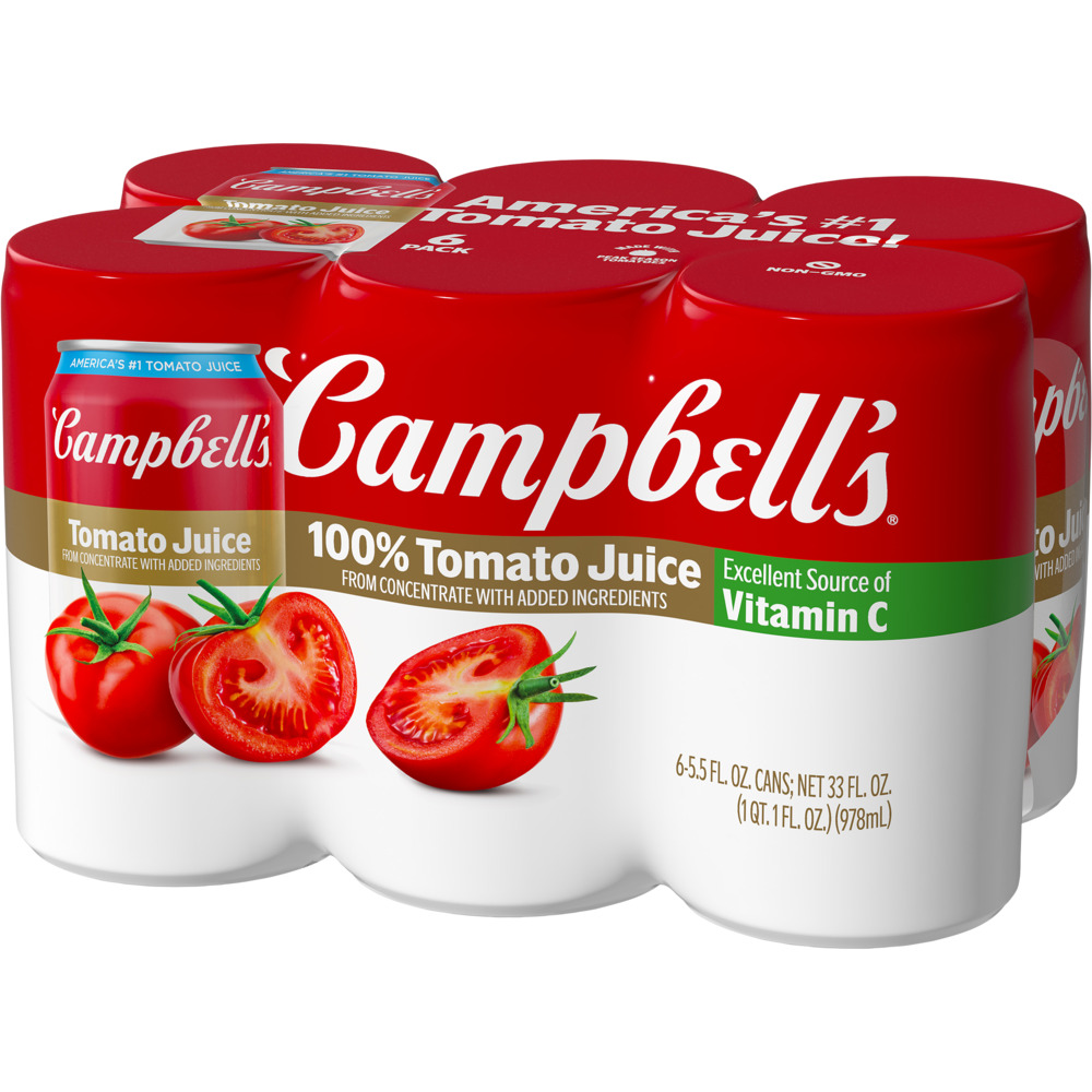 Campbell's® 100% Tomato Juice 100% Tomato Juice