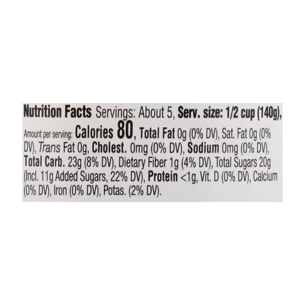 Nob Hill Trading Co. Pineapple Spears, with Coconut WaterNutritionFacts