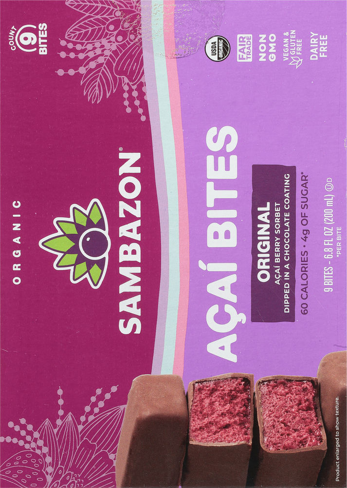 Sambazon Acai Bites, Organic, Original