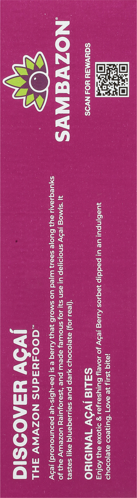Sambazon Acai Bites, Organic, Original