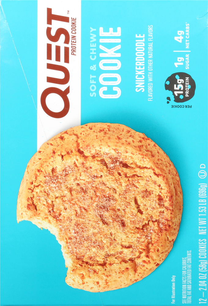 Quest Soft & Chewy Snickerdoodle Protein Cookies