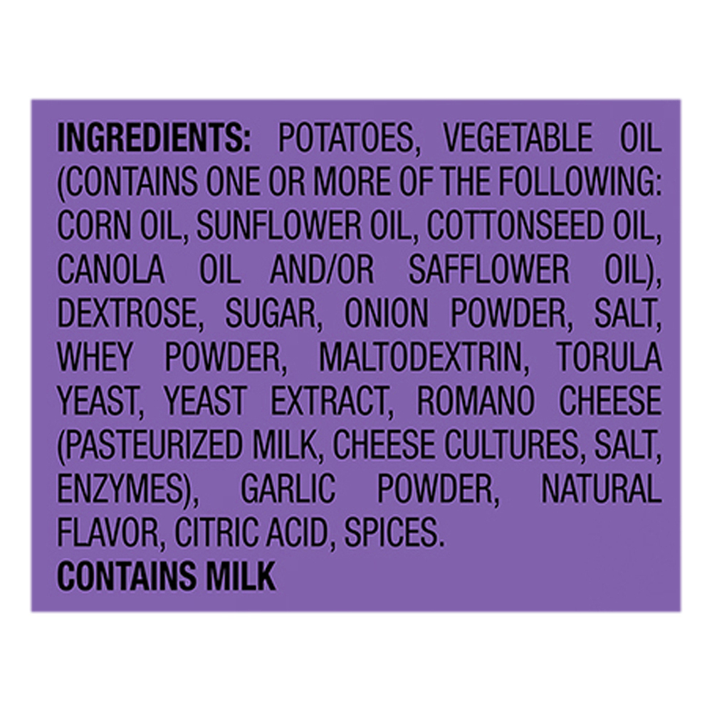 Hawaiian Potato Chips, Sweet Maui Onion, Kettle StyleIngredients