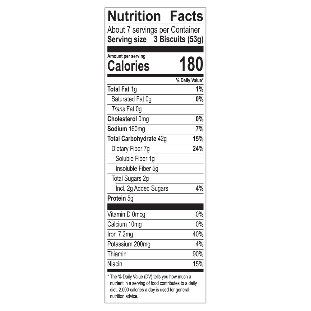 Weetabix Cereal, Whole GrainNutritionFacts