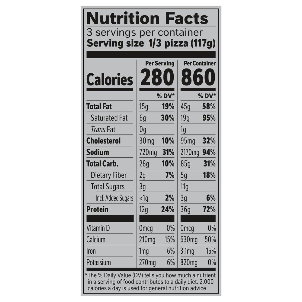 California Pizza Kitchen Pizza, Gluten Free, Crust Cauliflower, Uncured