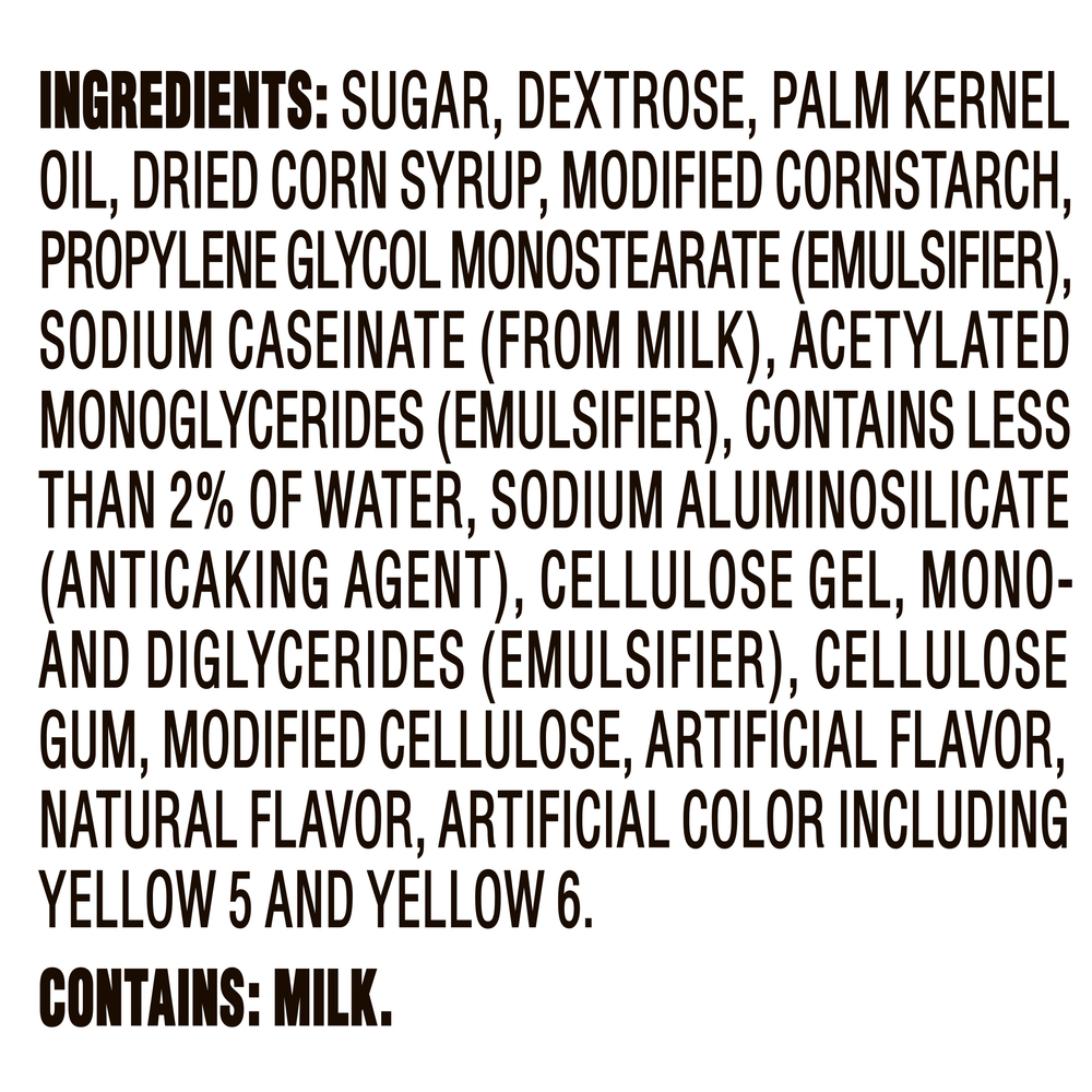 Cool Whip Whipped Topping MixIngredients