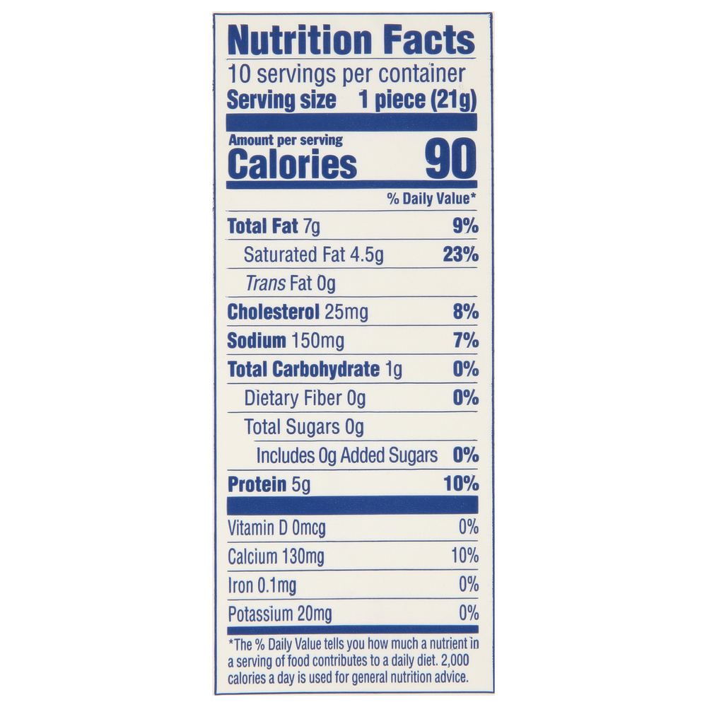 Tillamook Cheese, Cheddar, MediumNutritionFacts