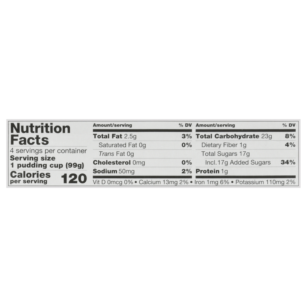 Zen Chocolate Pudding, Plant Based, Almond MilkNutritionFacts