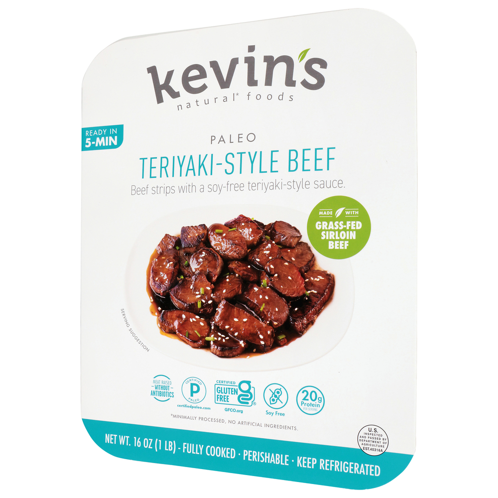 Kevin's Natural Foods Paleo Teriyaki-Style Beef