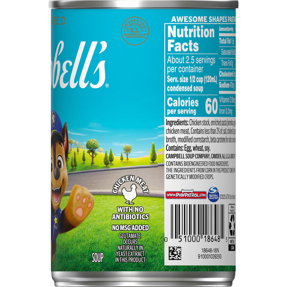 Campbell's® Condensed Awesome Shapes Pasta With Chicken in Chicken