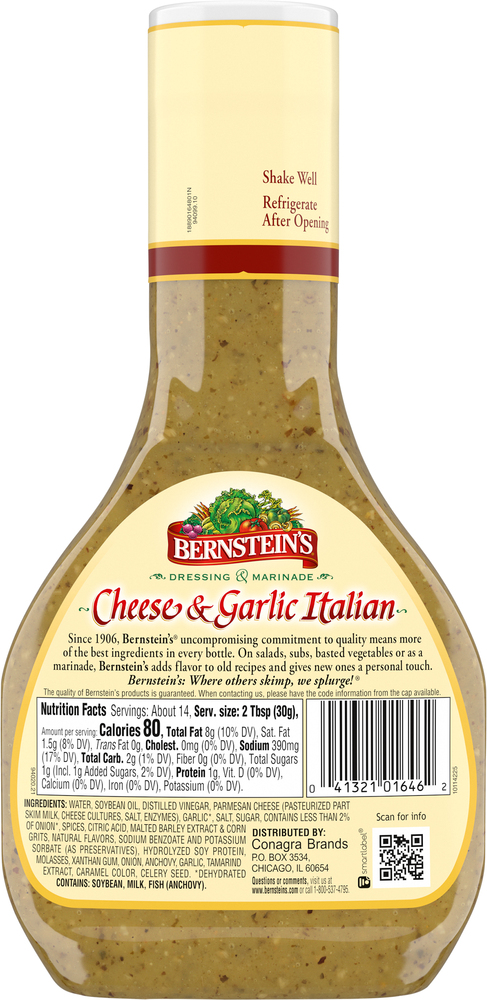 bernstein's blue cheese dressing Aged Blue Cheese Dressing