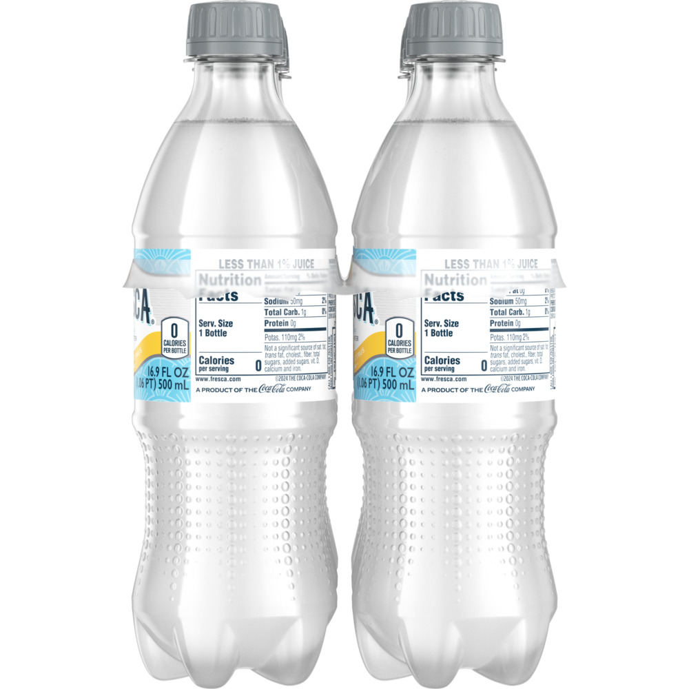 Fresca Soda Water, Grapefruit Citrus, Sparkling, OriginalPlanogramRight