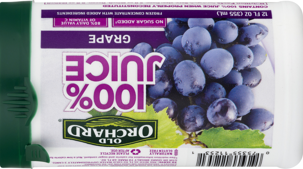 Old orchard frozen juice outlet