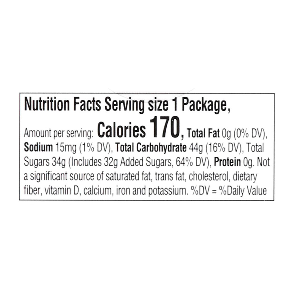 Jelly Belly Jelly Beans Buttered Popcorn Nutrition Facts